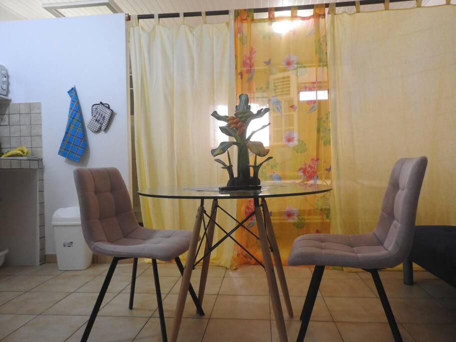 Studio Hibiscus-Ch Vue Sur Mer,Plage,Clim Les Anses-d'Arlet Zewnętrze zdjęcie